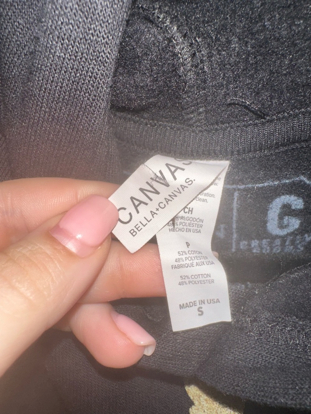 Hamilton Black Hoodie with Gold Star Performer Graphic S theater - Picture 5 of 8